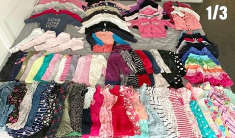 Size 1 - Girls clothes - Bulk Lot