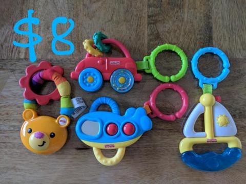 Baby toys Fisher Price and Playgro