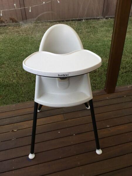 Baby Bjorn high chair - excellent condition