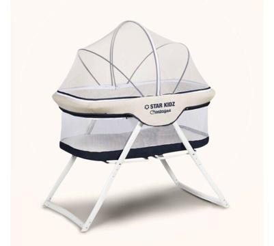 Portable baby bassinet - Blue
