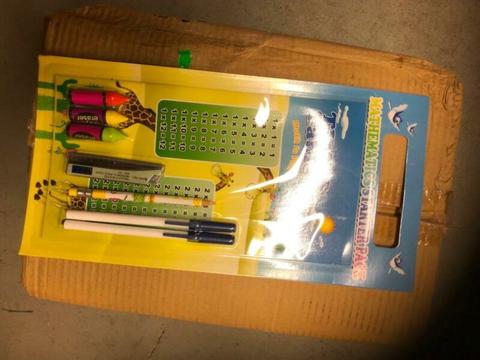 New! Kids math gift set, includes 0.5mm Lead Refill (20 in each)!