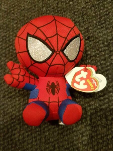 Spiderman Beanie baby BNWT
