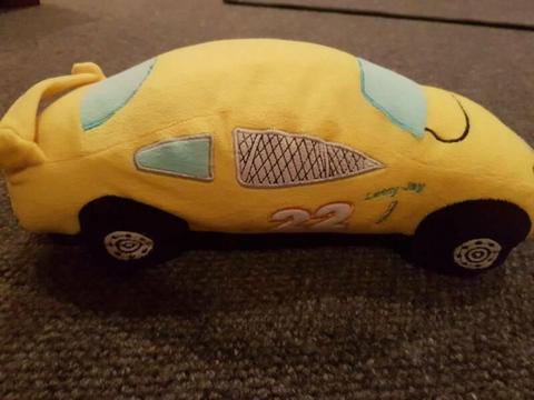 Hiccups Lenny race car kids decorative cushion - great cond