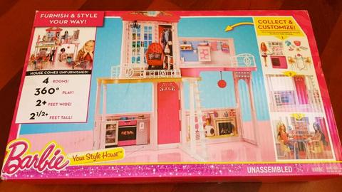 Barbie - Style home Deluxe kitchen Laundry time