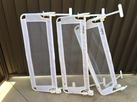 3x vee bee fold down bed guard barriers for babies or toddlers