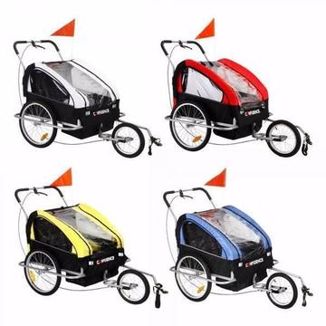 Confidence 2 in 1 Baby Bike Trailer and Jogger with Suspension