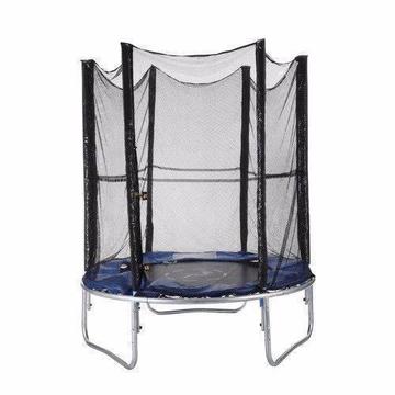 Woodworm 6ft Trampoline with Safety Net/Ladder