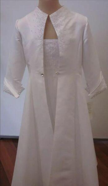 Communion Gown 3 piece