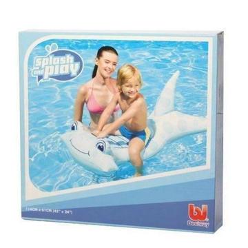 Clark Rubber Hammer Head Inflatable Kids Pool Toy Ride-On