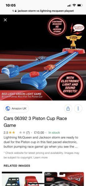 Cars 3 piston race game