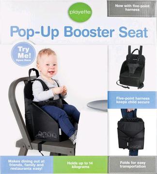 Playette travel booster chair seat