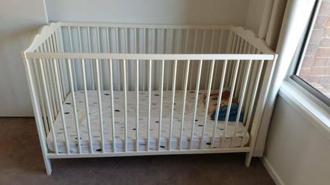 Ikea Baby Cot Good Condition