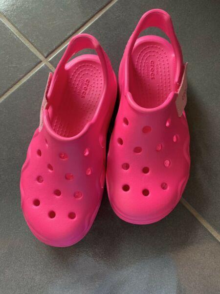 Girls size 12 crocs