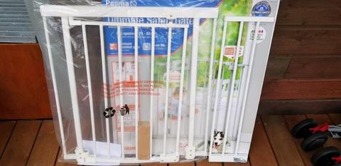 perma baby gate and extension