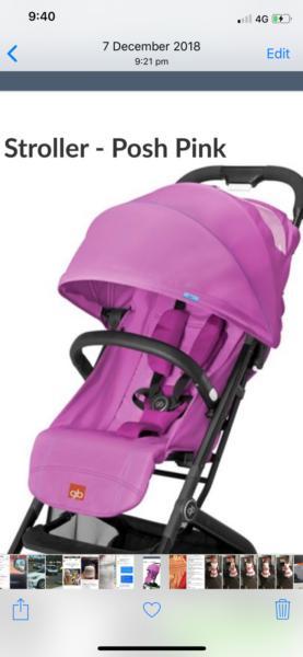 Gb orbit stroller for sale