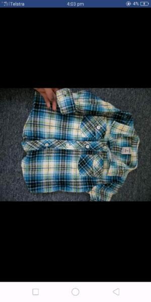 Size 2 boys flannel shirts