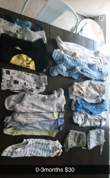 Baby boys clothes for sale