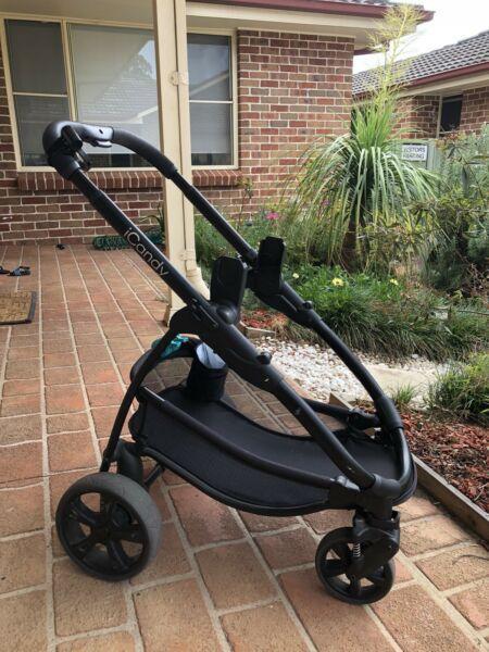 ICandy Strawberry Pram with Accessories