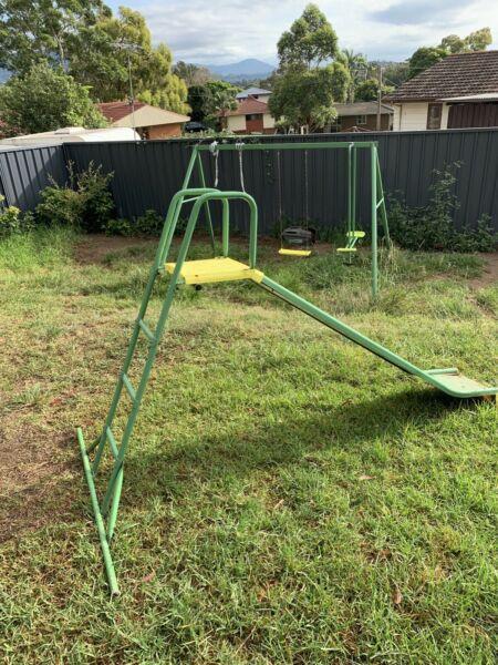 Free Slide and swing set
