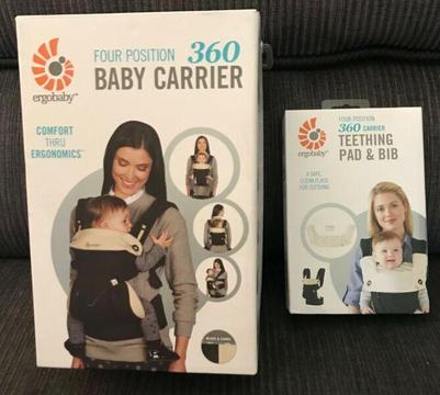 Ergo Baby 360 Carrier (incl. Teething Pad/Bib)