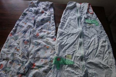 2 Grobag baby sleeping bags - boys