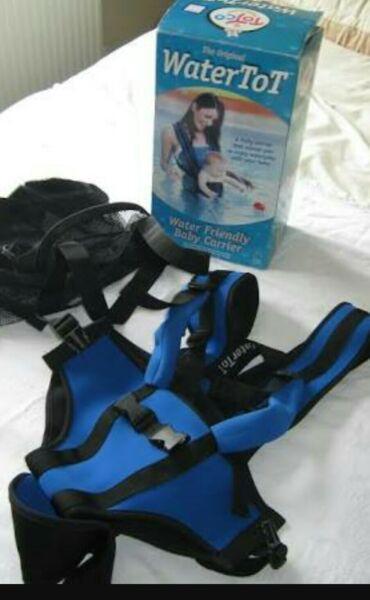 Baby carrier for water