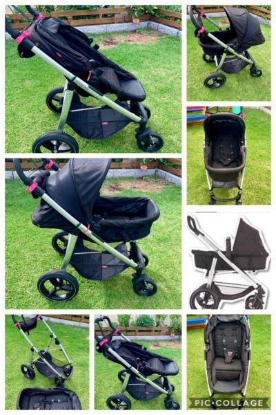 Immaculate condition Phil n Teds Smart Lux Pram