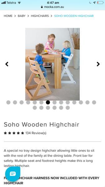 Mocka soho High chair