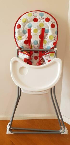 As new Feeding High chair with tray