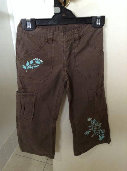 Girls Pumpkin Patch Cargo Pants Size 6