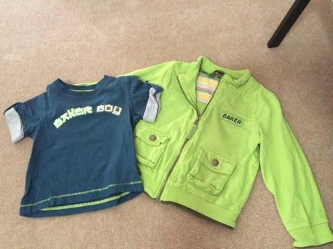 Boys Ted Baker T-shirt and Jacket, 12 - 18 months and 2 - 3 years