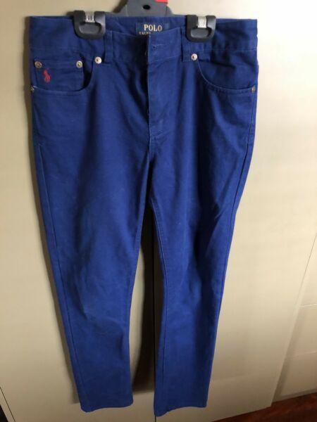 Polo Ralph Lauren boys blue jeans size 12