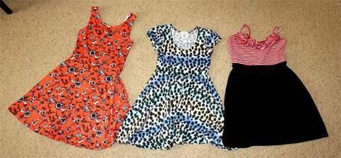 SUMMER DRESSES, PLAYSUITS, TEE SHIRTS, OUTFITS GIRLS 9-10 YEARS