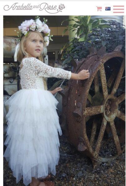 Tiered Tulle Dresses, Sizes 4 and 10