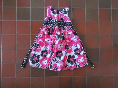 Girls Best & Less Pink, Black and White Dress