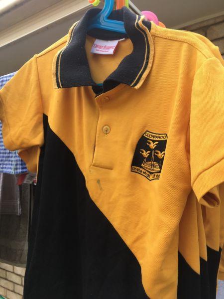 Coorparoo school prep uniform shirt