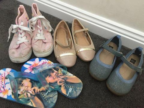 Girls shoes size 11 and 12