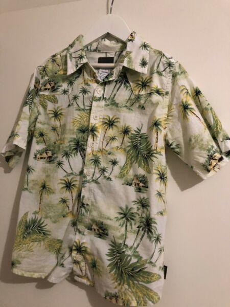 Boys size 7 Hawaiian Shirt Fred bare