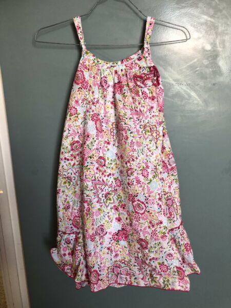 Girls summer floral dress
