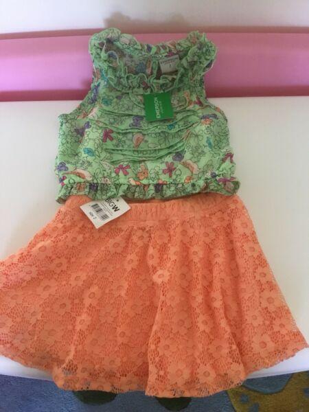 Brand new with tags size 2 outfit only $5