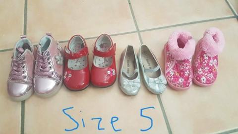 Size 5 Toddler girl shoes