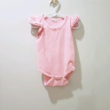HWS Handmade Sleeveless Fluttersuit in Icy Pink (Size 1)