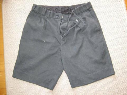 Brisbane State High Boys Grey Formal Shorts