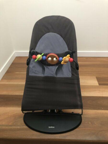 Baby Bjorn bouncer with toy bar