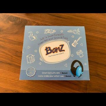 BRAND NEW IN BOX Baby Banz Infant headphones with Bluetooth RRP $69
