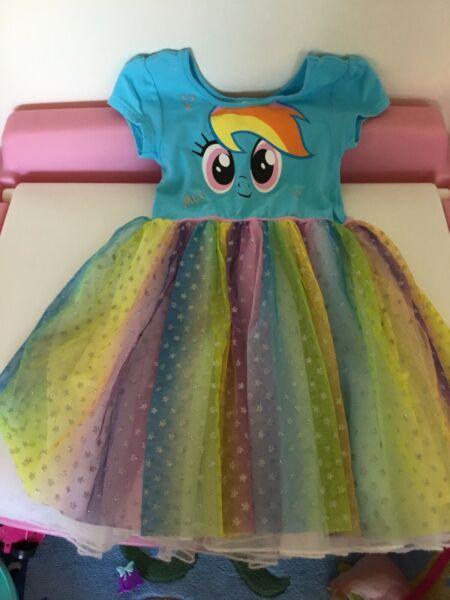Excellent condition size 6 my little pony dress