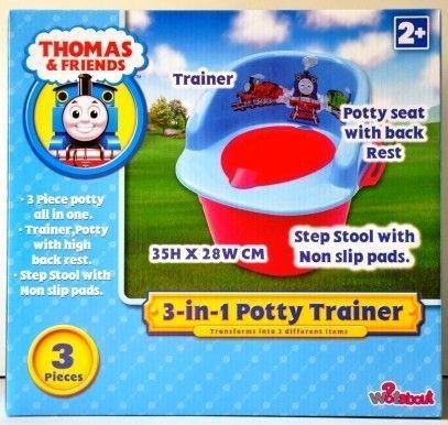 Thomas & Friends 3-in-1 Learning Potty/Step Stool/Trainer Seat