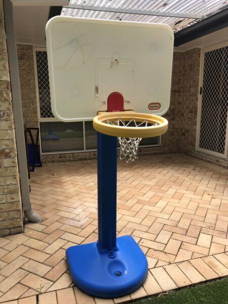 Little tikes basketball stand