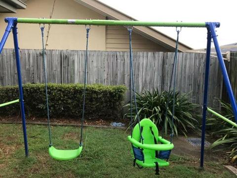 Children Swing with metal frame