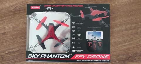 Brand new Syma Sky Phantom FPV drone with Extra battery pack